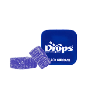 Drops- BLACK CURRANT DUO DEEP RELAXATION GUMMIES THC+CBN+CBD