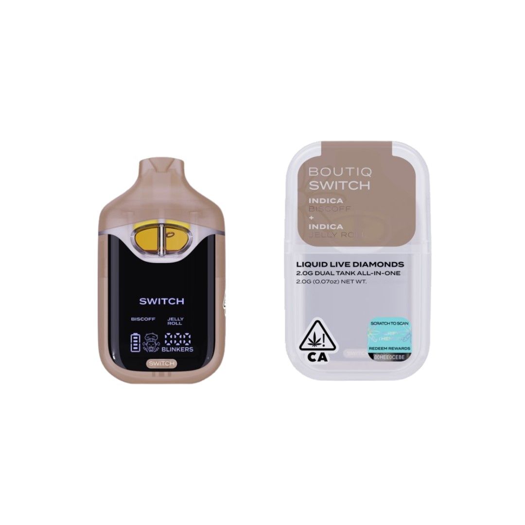Boutiq Dual Pack AIO Vape Biscoff x Jelly Roll 1g