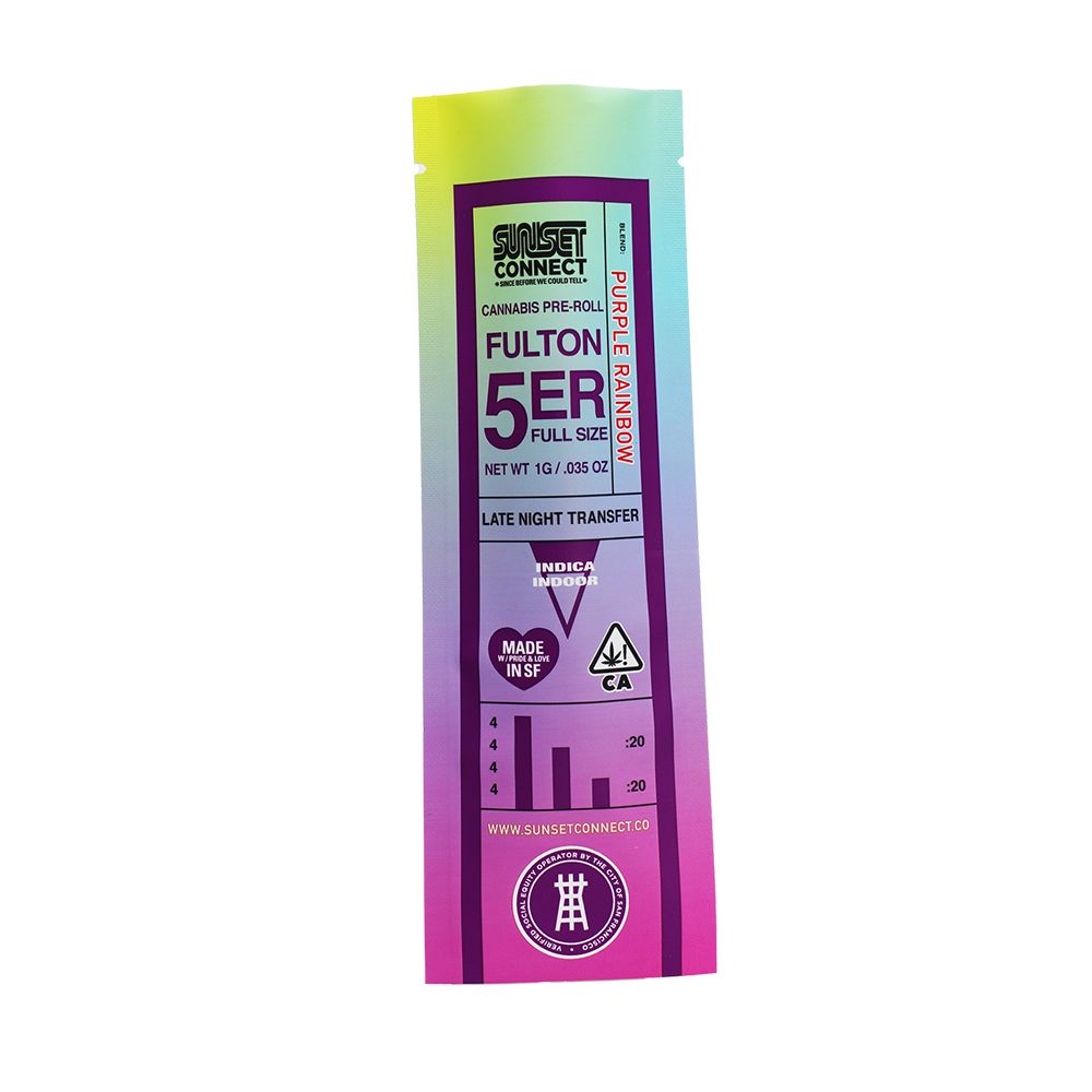 Sunset Connect - Purple Rainbow Pre roll 1g