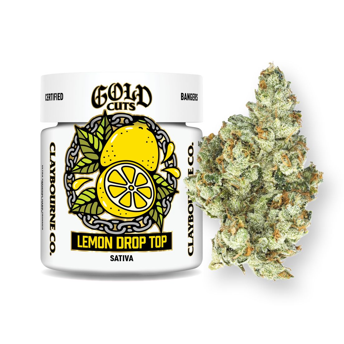 Claybourne | Flower | 3.5g | Gold | Lemon Drop Top