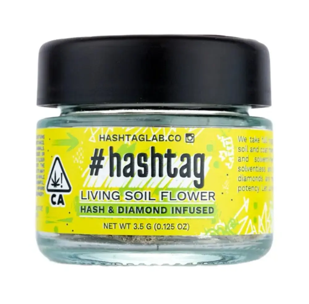 #hashtag - Hash & Diamond Infused Flower | I | Lemon OG Kush x Grape Pie 3.5g