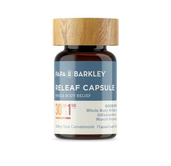 PAPA CAPS: 30:1 CBD RICH 7CT
