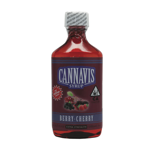 Cannavis: Infused Syrup - Berry Cherry, 1000mg