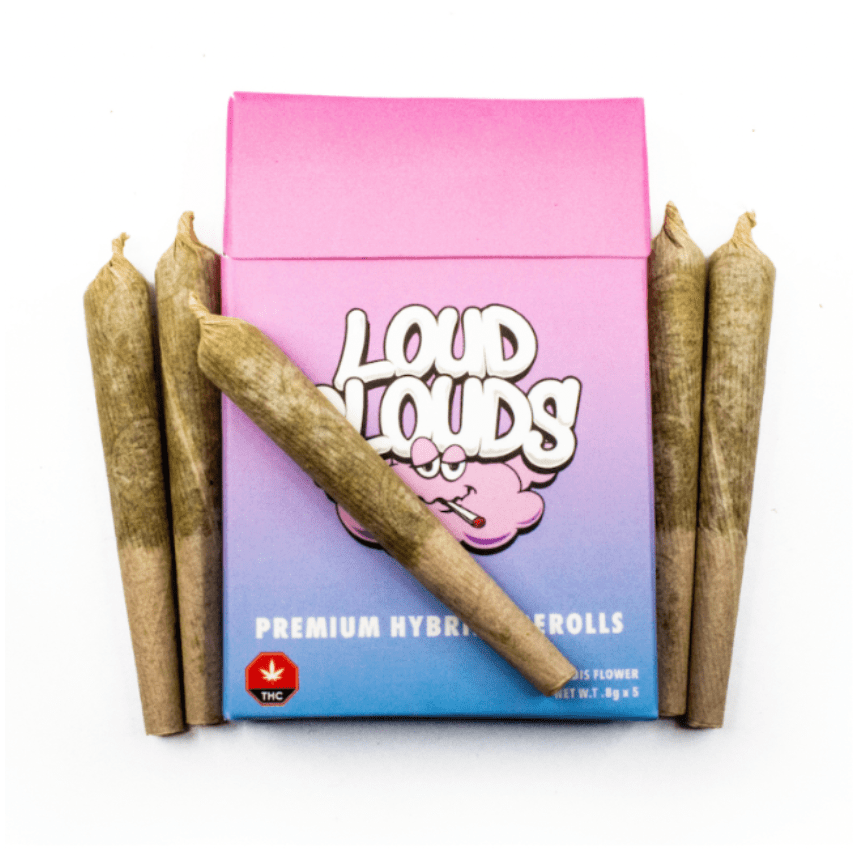 Grease Monkey Premium Hybrid Preroll Pack by Loud Clouds 0.8g x5