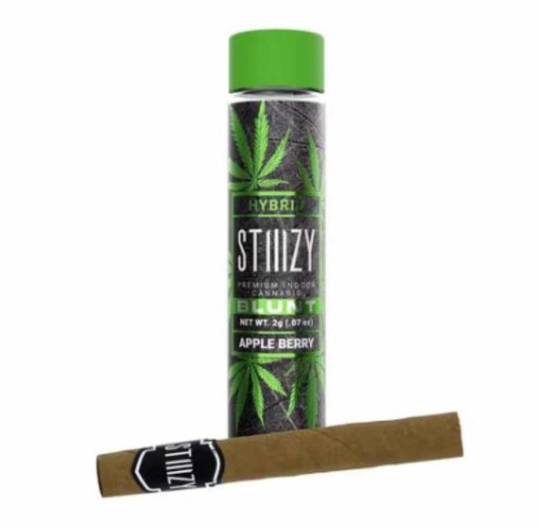 [STIIIZY] NAKED Blunt - 2g - Apple Berry