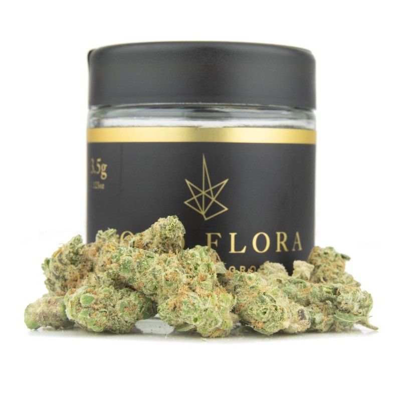 1. Gold Flora 3.5g Flower - Quality 8.5/10 - Tropicana Banana (~29% THC) *SALE*