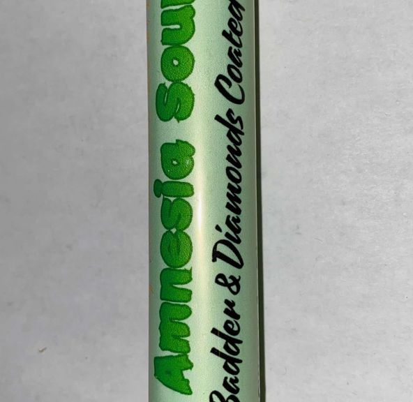 Amnesia Sour Diamond/badder infused preroll