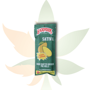 Backwoods Shatter Infused Pre Rolls (2 pack)- Maui Mango