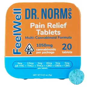 Dr. Norm's - FeelWell Pain Relief Tablets - 20ct