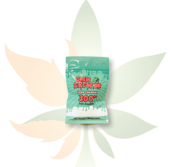 Chew Crew - 300mg THC - Gummies - Sour Cherries