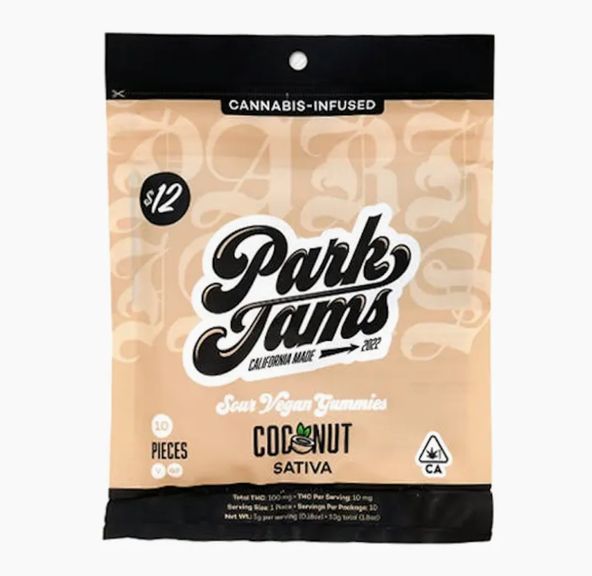 100mg Gummy - Park Jams - Coconut