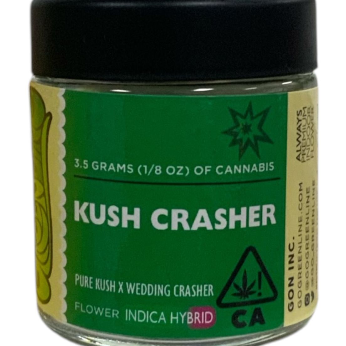 Greenline - Kush Crasher 3.5g Flower