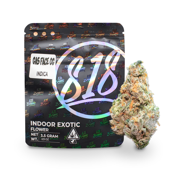 818 Genetics- Gas Face 3.5g (I)