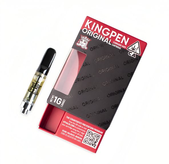 Kingpen | Vape Cart | 1g | Distillate | Blueberry Z