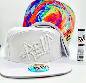 PRE-ORDER ONLY *Deal! $24 The White Edition Snapback - The Re-Up Performance Line + 1 Preroll