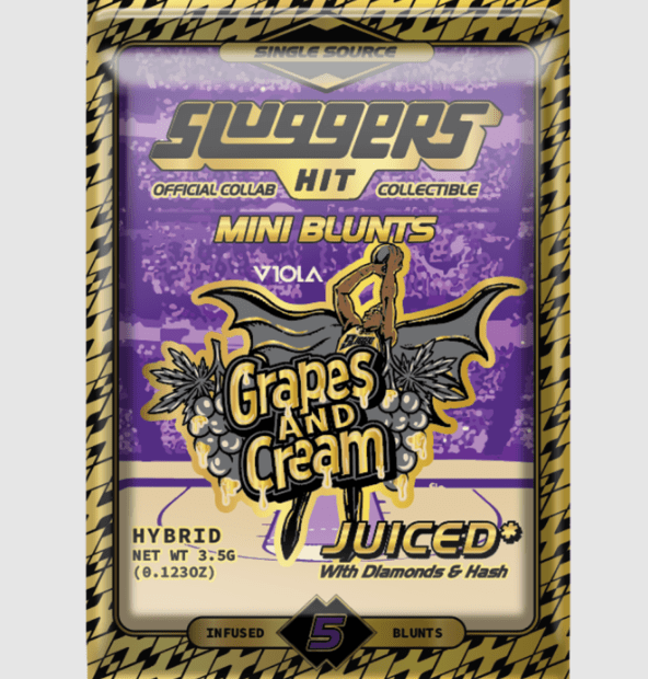 Sluggers Infused Blunt Pack Grapes & Cream 3.5g