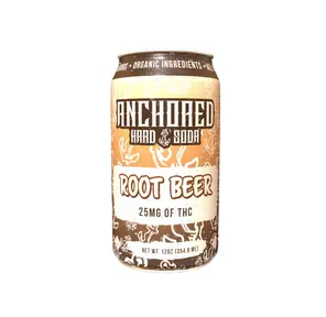 ANCHORED ROOT BEER HARD SODA 25MG