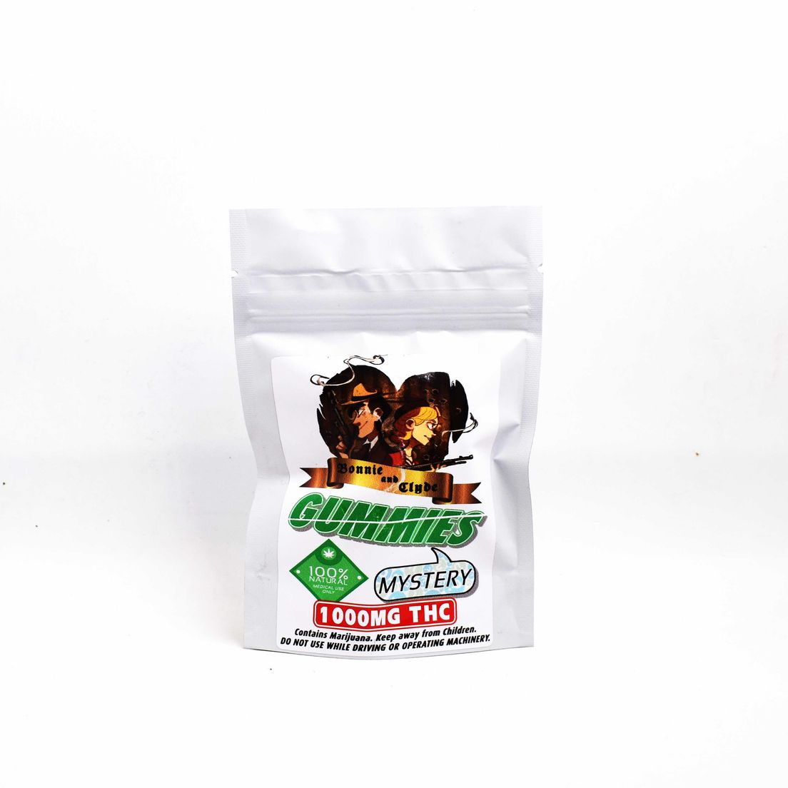 Bonnie & Clyde | THC Gummies | Mystery | 1000MG | $35.00