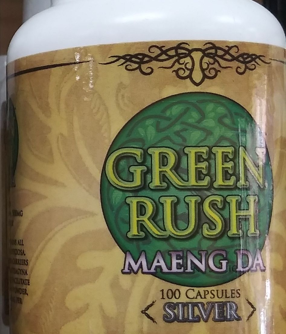 Green Rush Maeng Da Silver 100 Capsules