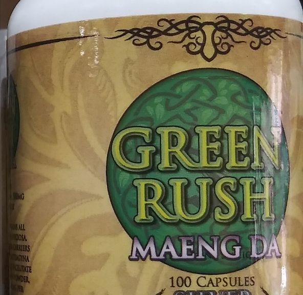 Green Rush Maeng Da Silver 100 Capsules