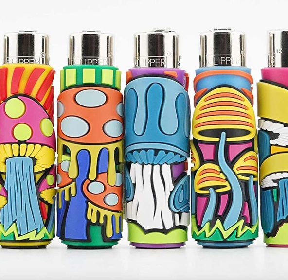 Clippers Reusable Lighter w/ Mushroom Cover
