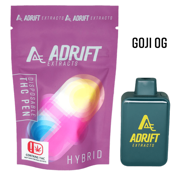 Adrift Extracts - 3g Disposable - Goji OG - Hybrid