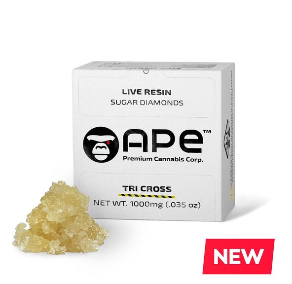 APE Tri Cross 1g Sugar Diamonds 86%