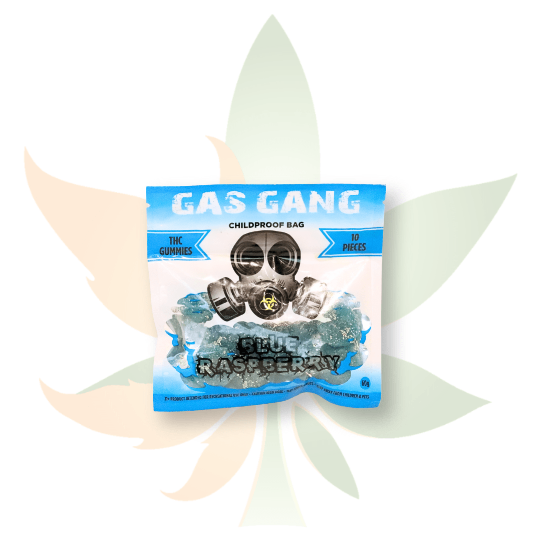 Gas Gang - 1000mg Gummies - Blue Raspberry