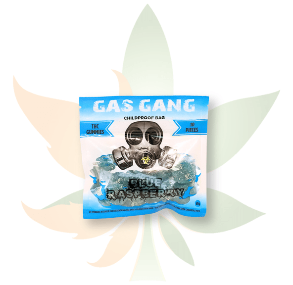 Gas Gang - 1000mg Gummies - Blue Raspberry