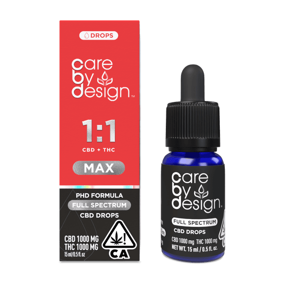 1:1 MAX Full Spectrum CBD Drops 15ml 15.00 g at Kolas Arden