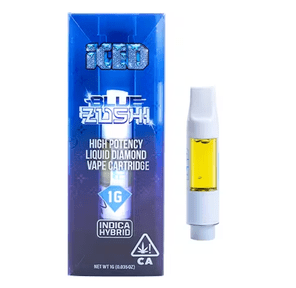 Blue Zushi Vape Cartridge
