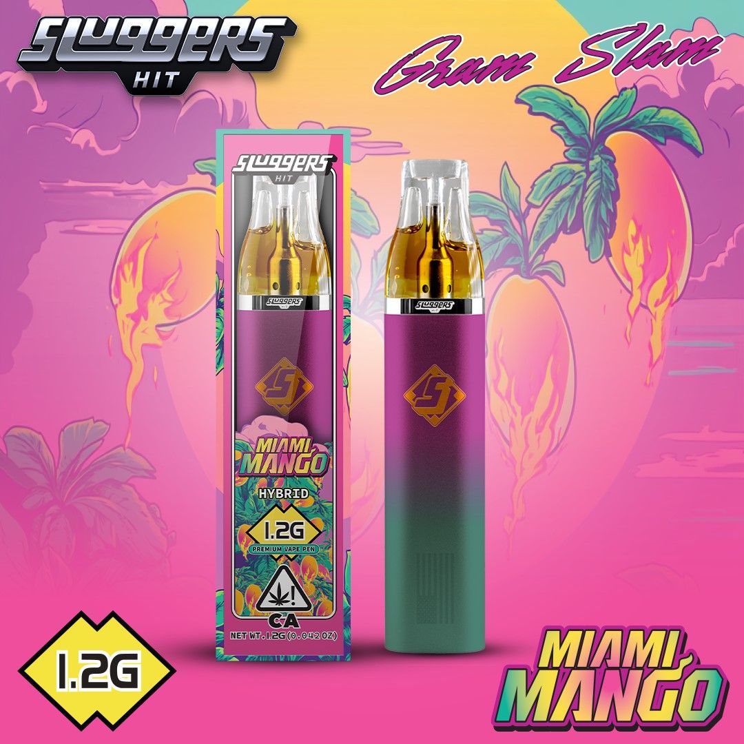 Sluggers AIO Vape Miami Mango 1.2g