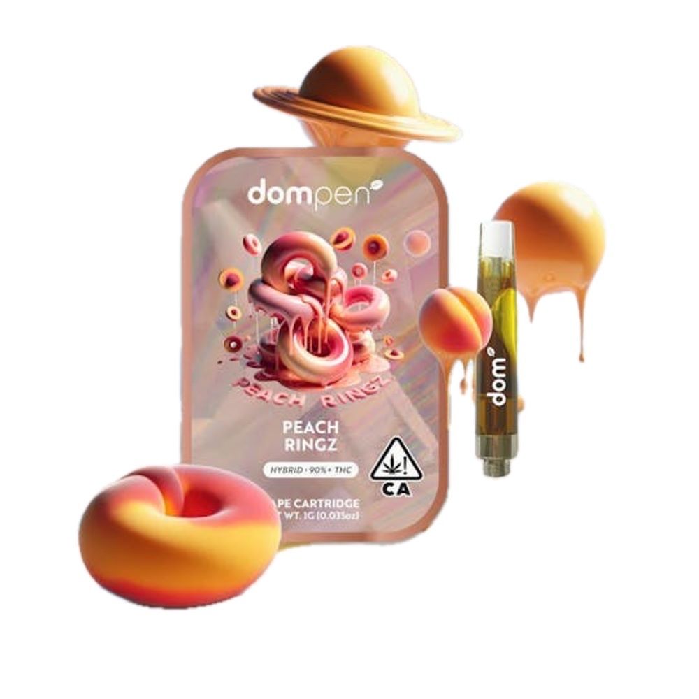 DOMPEN Cartridge-Peach Ringz-1G-Hybrid