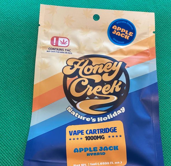 Apple Jack Vape Cartridge 1gHoney Creek