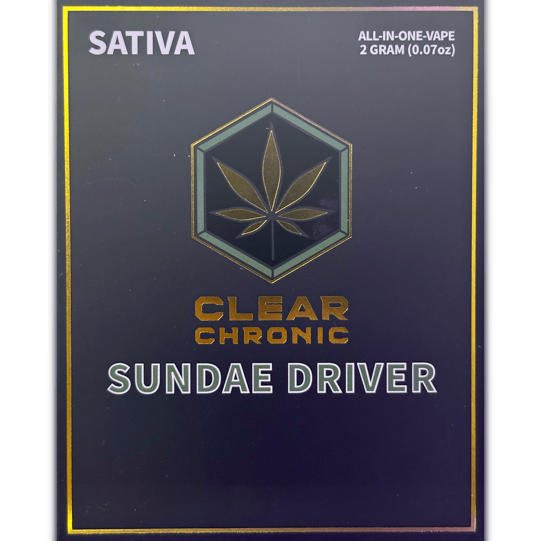 Clear Chronic 2G - Sundae Driver