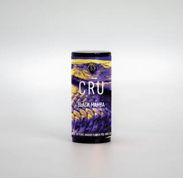 .5G Black Mamba (6 pack) Pre Rolls - CRU