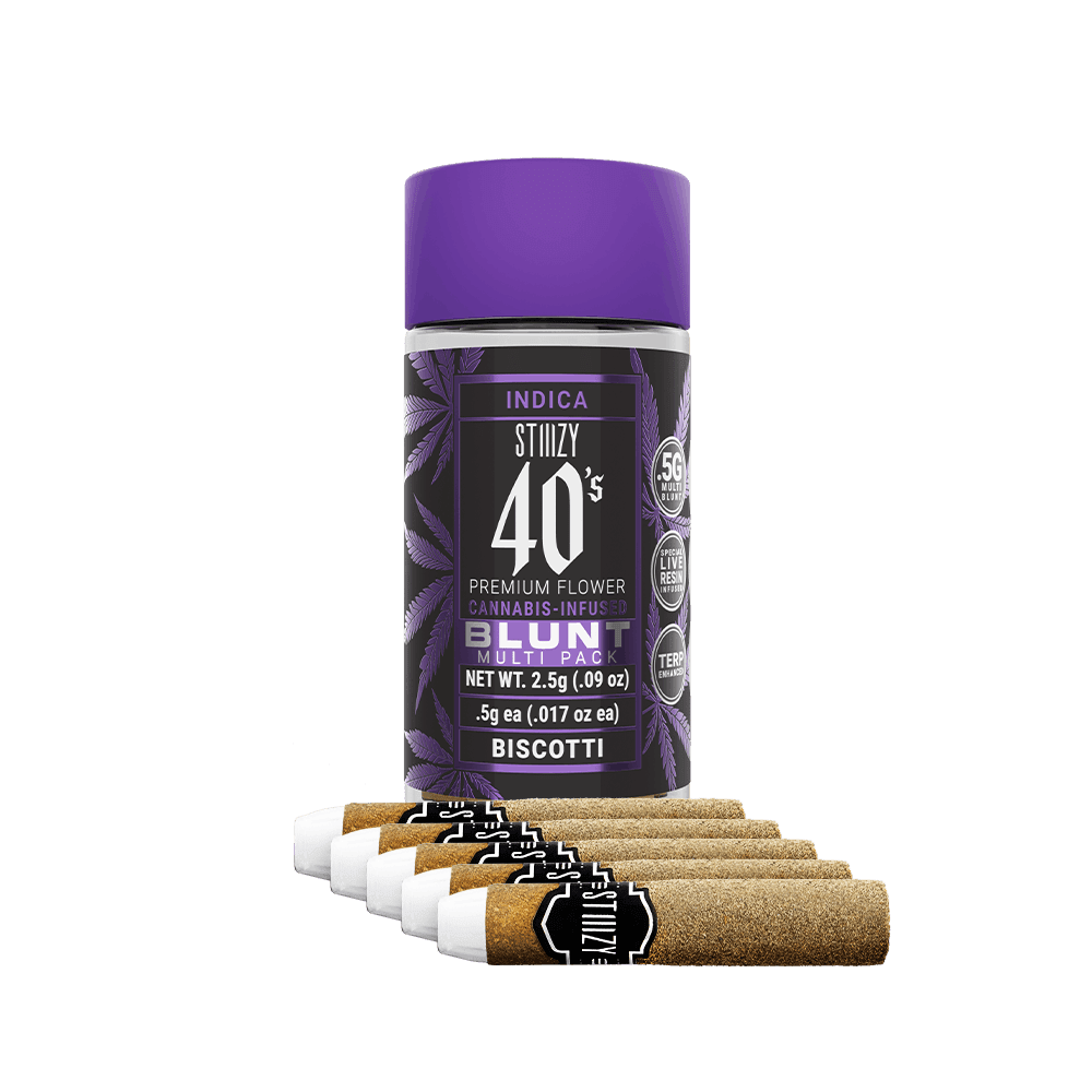 Stiiizy 40's 5pk Blunt Biscotti $26