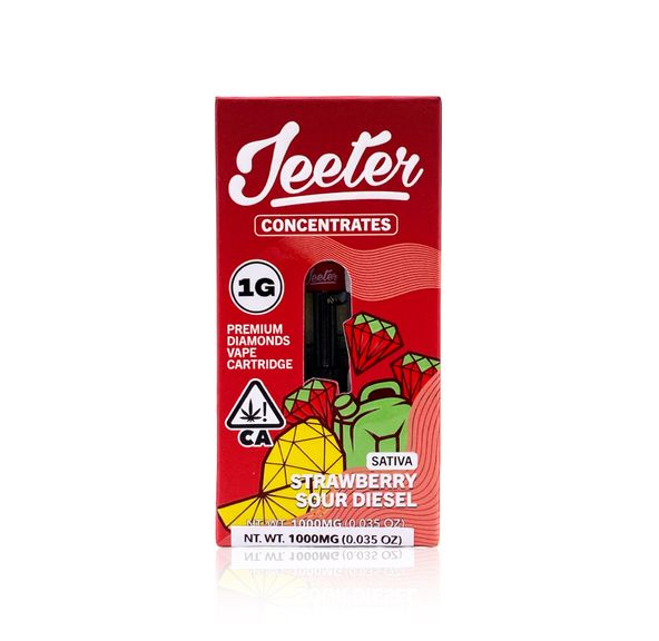 Jeeter - Strawberry Sour Diesel - 1g Liquid Diamond Cannabis Cartridge