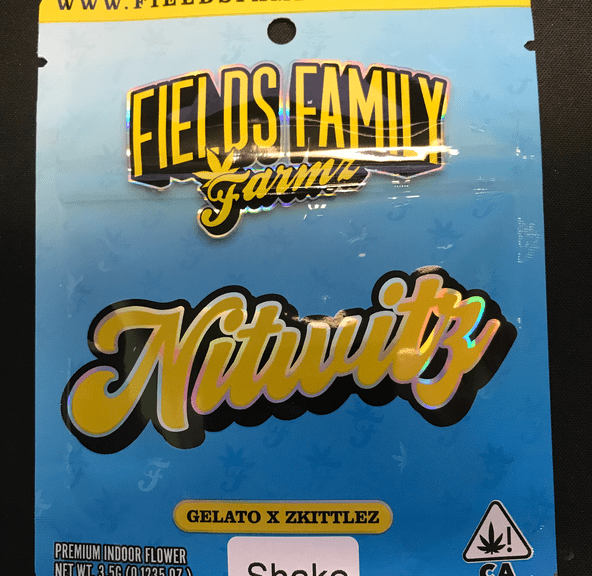 Fields Family Farmz Nitwitz 3.5g Shake 32%