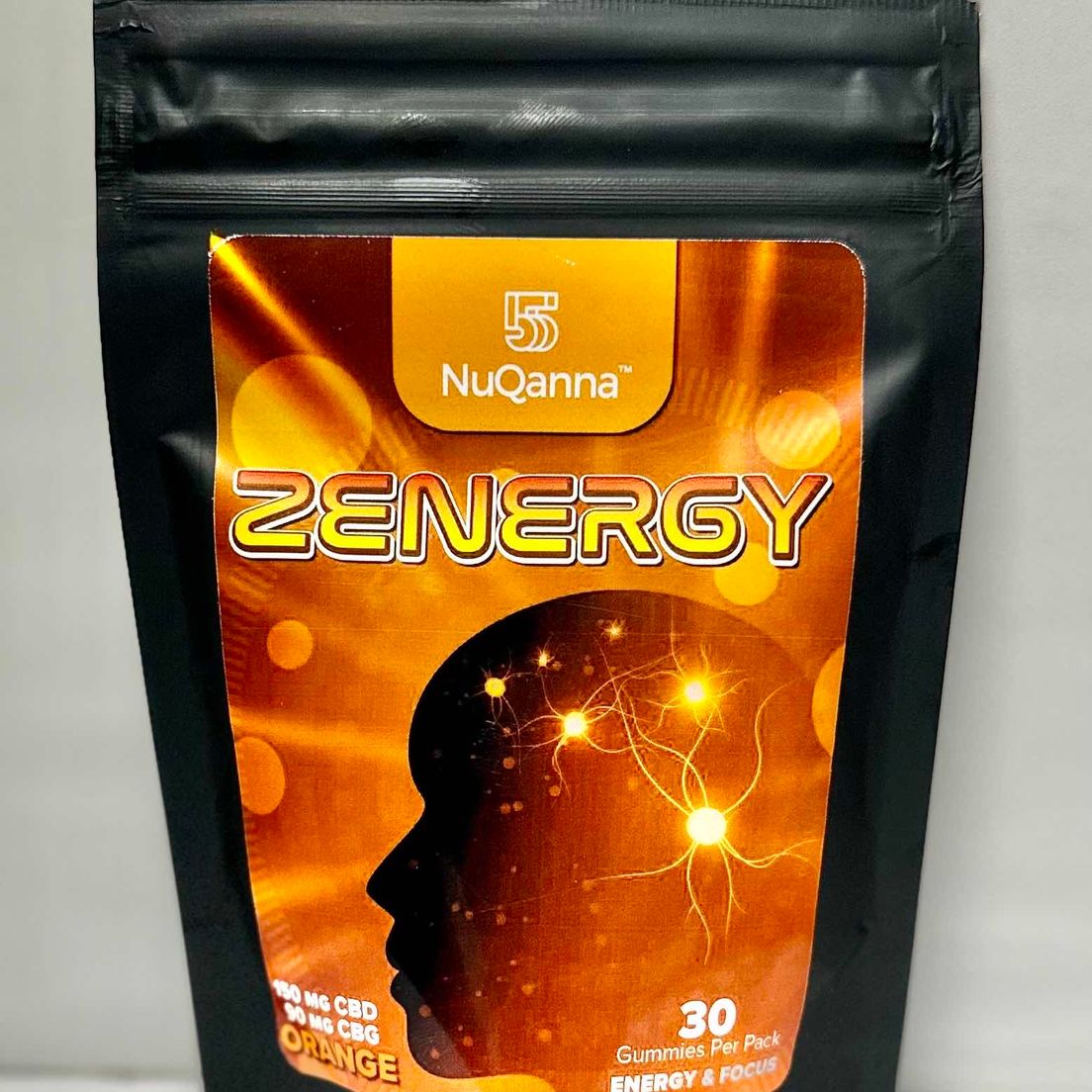 Gummy: Zenergy Orange CBD/CBG 30ct