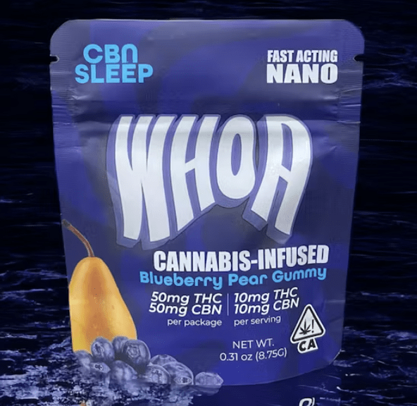 Blueberry Pear CBN Gummy - Bite, Sleep Aid