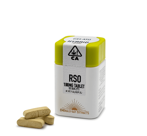 Emerald Bay Extracts - Sour Cherry RSO Tablets 100mg/1000mg