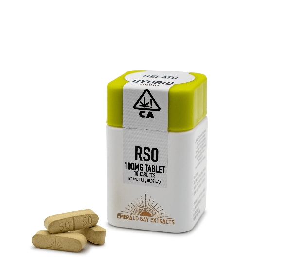 Emerald Bay Extracts - Sour Cherry RSO Tablets 100mg/1000mg