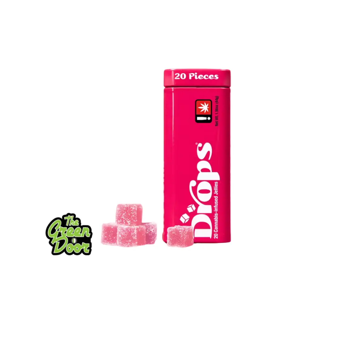 Drops – Raspberry 1:2 - CBD - Edible - 100mg