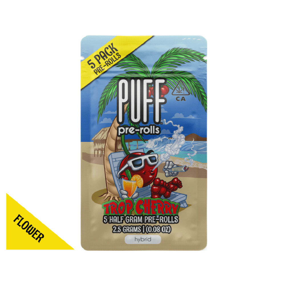 PUFF - Trop Cherry - 5pk Prerolls - 2.5g