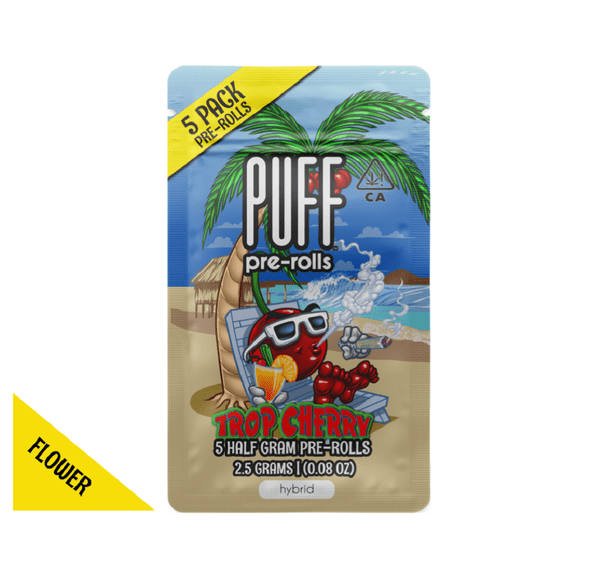 PUFF - Trop Cherry - 5pk Prerolls - 2.5g