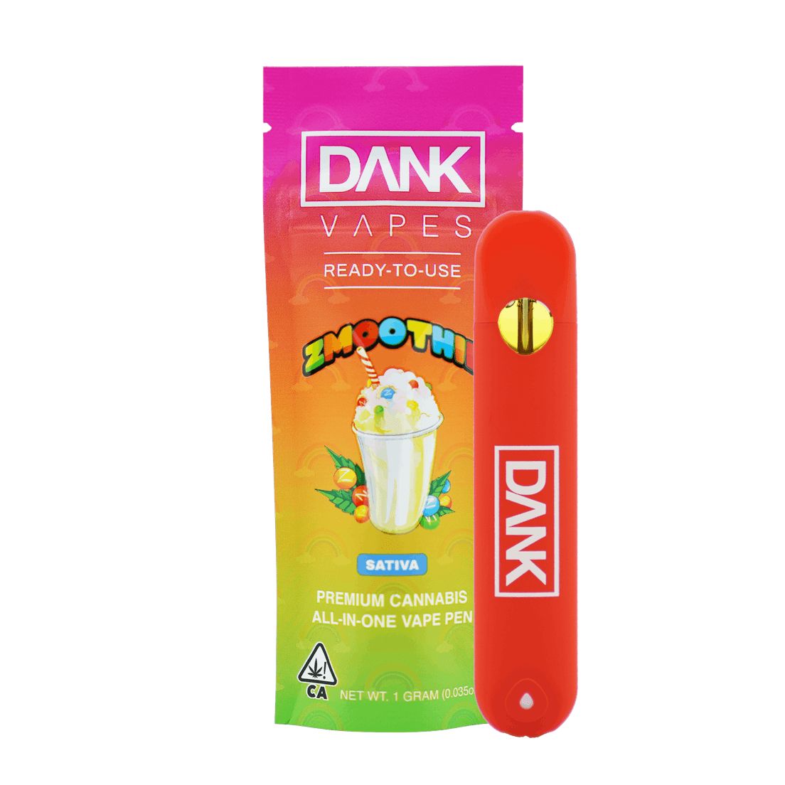 Dank | AIO Vape | 1g | Distillate | Zmoothie