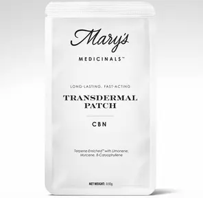 Mary's Medicinals Transdermal Patch CBN 20mg