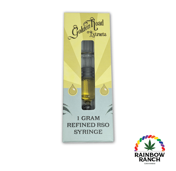 RSO Syringe | Platinum Garlic | 1g | Golden Road Extracts