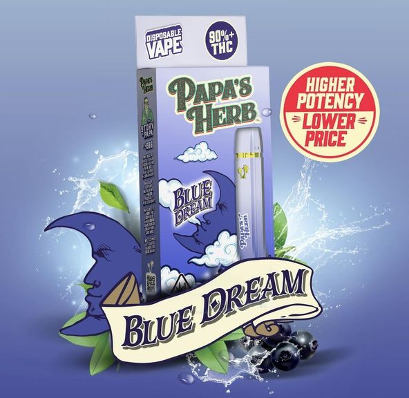 Papa's Herb - AIO Vape - 1g - Blue Dream